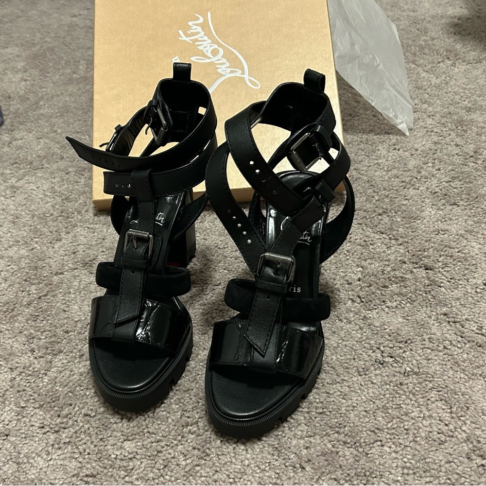 Christian Louboutin Chunky Sandals